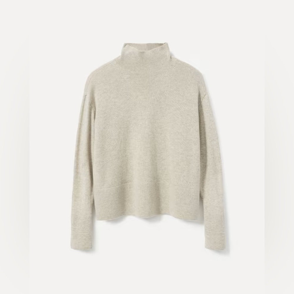NWT Everlane Cashmere Square Neck Turtleneck